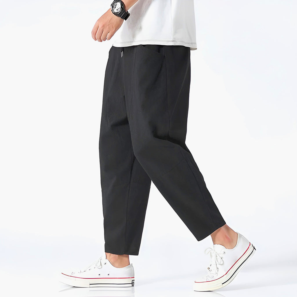 Paul Cropped Cotton Pants
