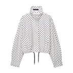 Polka Dot Printed Jacket