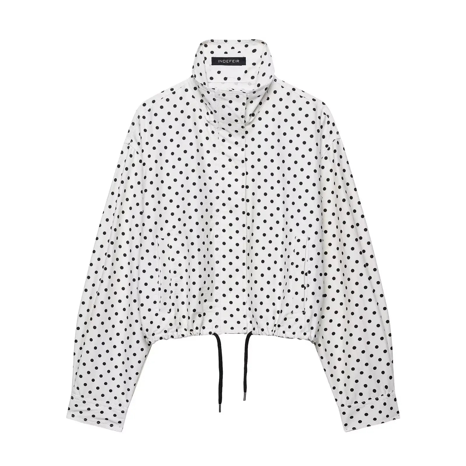Polka Dot Printed Jacket