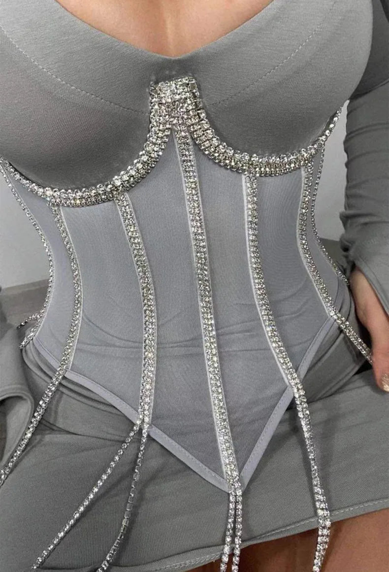 Tania Sequined Corset