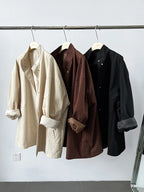 Elodie Short Lapel Trench Coat