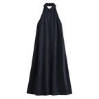 Isla Neck-Halter Maxi Dress