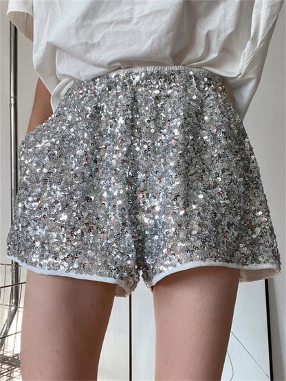 Estela Sequin Shorts