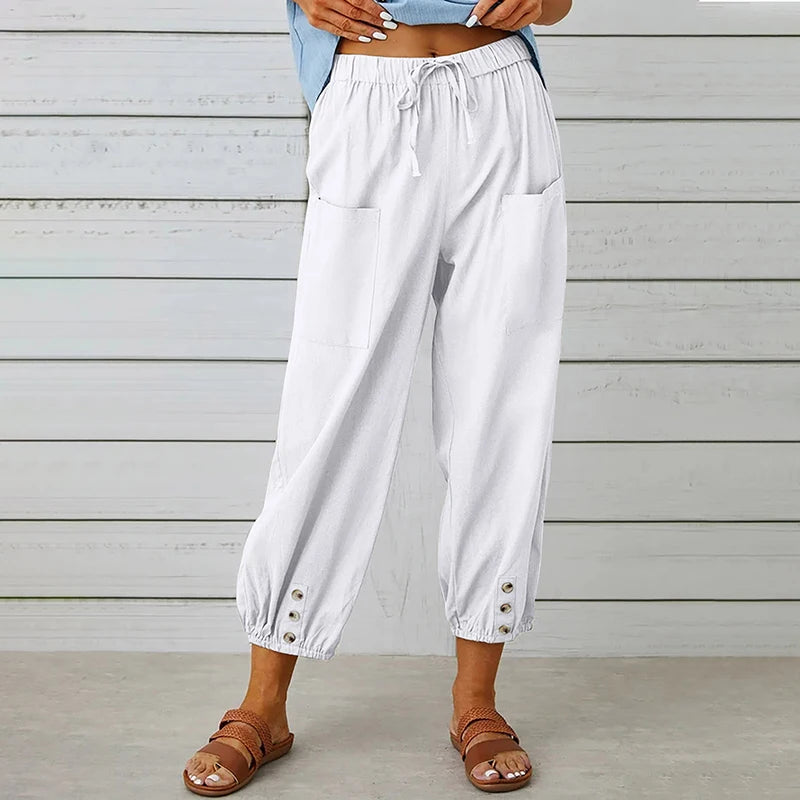 Clara Relaxed Linen Pants