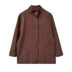 Elodie Short Lapel Trench Coat