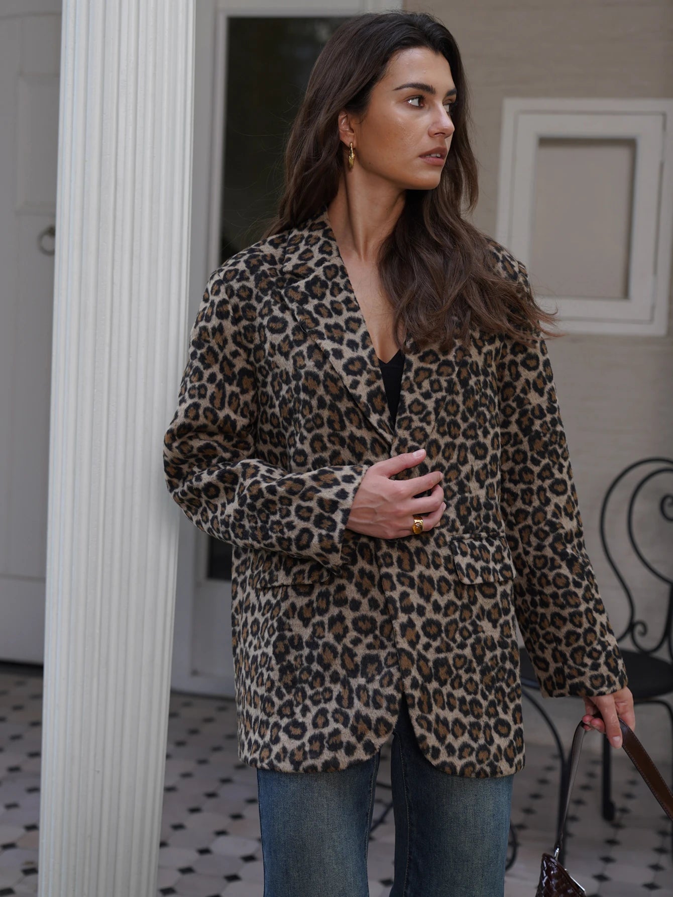 Women's Leopard Jacket