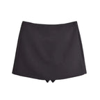 High Waist Spring Skort