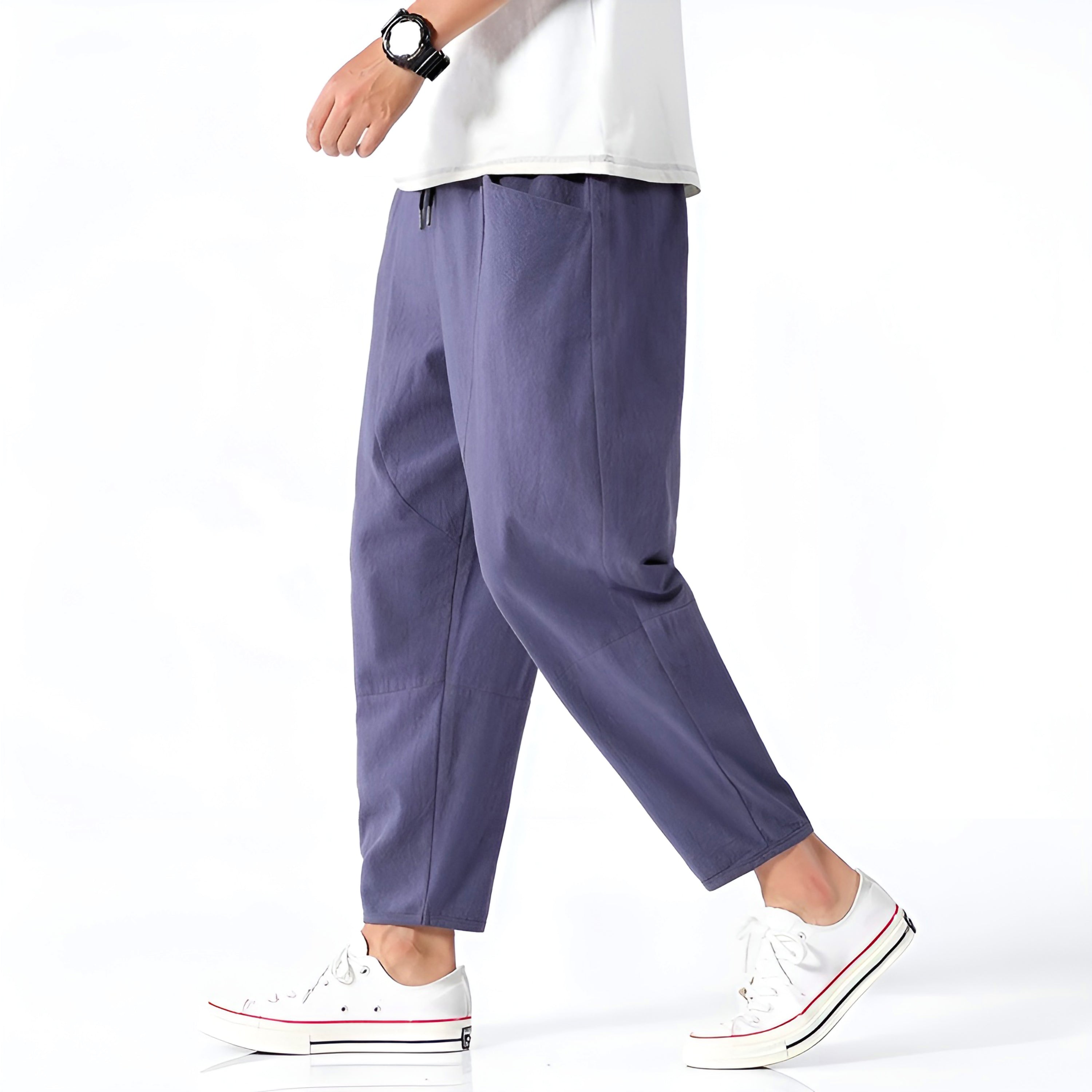 Paul Cropped Cotton Pants