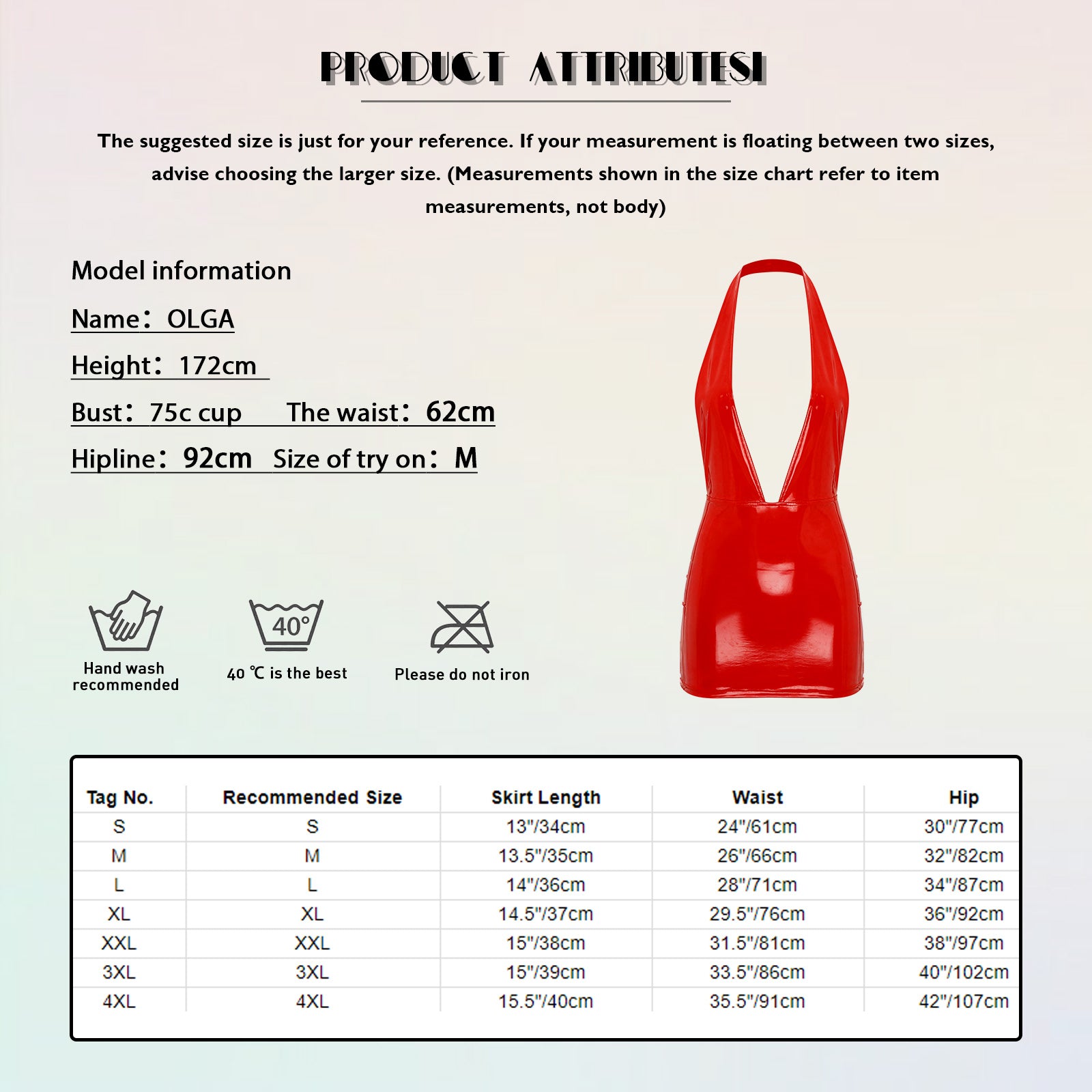 Women's Glossy Bodycon Dress