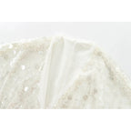 Sequin Kimono Wrap Jacket