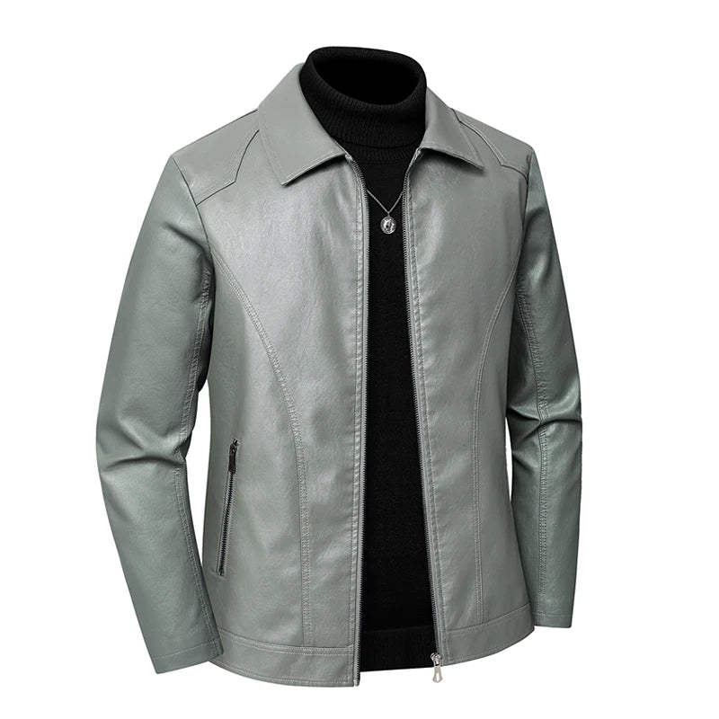 Ethan Classic Leather Jacket