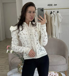 Women’s Lace Printed Blouse