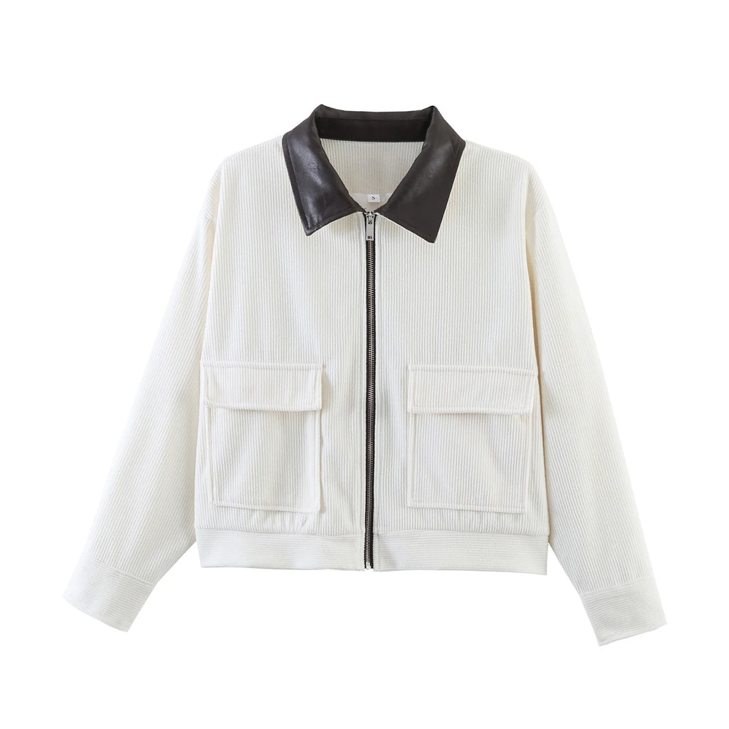 Soft Zip-Up Street Jacket