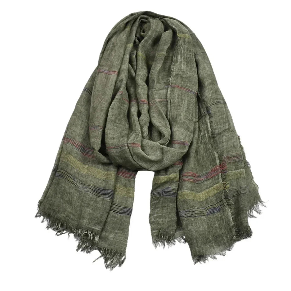William Heritage Striped Scarf