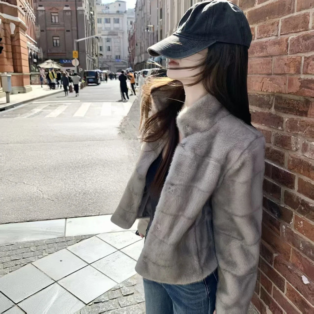 Margaux Faux Mink Coat