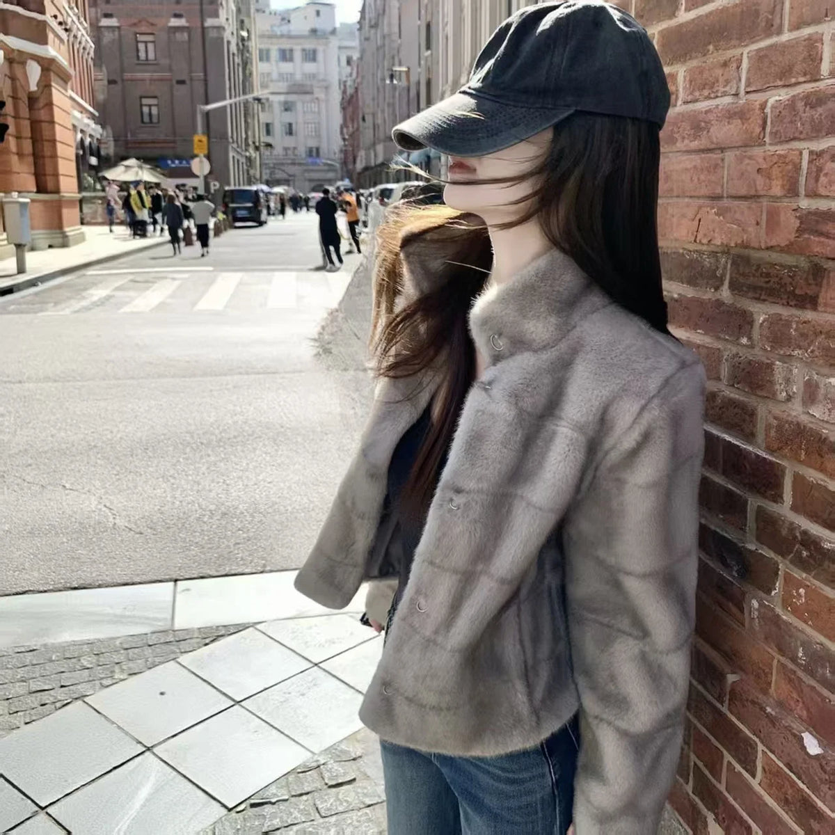Margaux Faux Mink Coat