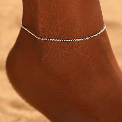 Laura Stainless Steel Anklet