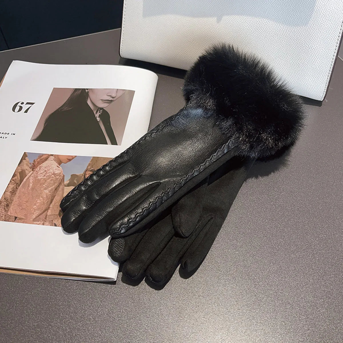Ashley Leather Gloves