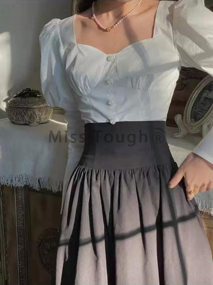 Women’s Vintage Long Skirt
