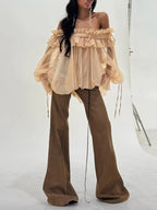 Patchwork Loose Blouse