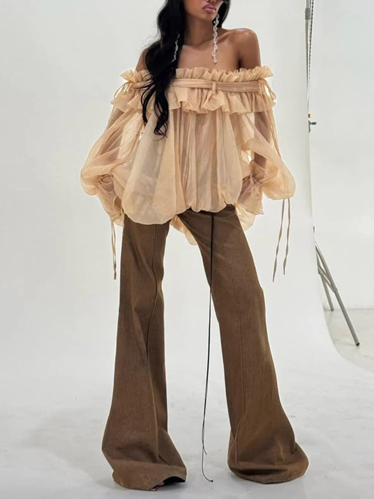 Patchwork Loose Blouse