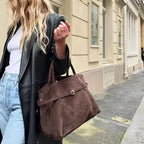 Women’s Vintage Brown Tote Bag