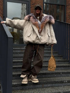 Odessa Fur Collar Coat