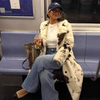Marceline Long Faux Fur Coat