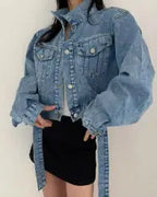 Cropped Denim Jacket
