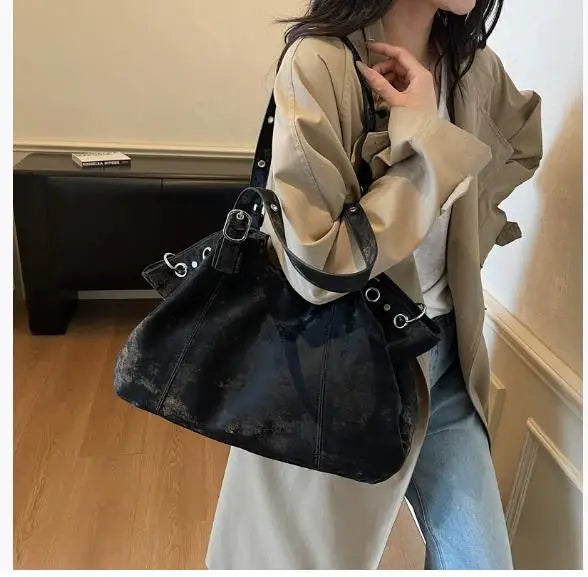 Elowen Suede Tote Bag