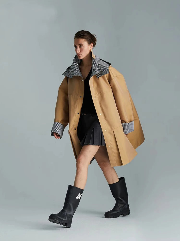 Savoy Patchwork Trench