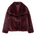 Ivory Luxe Fur Coat