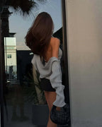 Women’s Backless Knit Turtleneck Vest