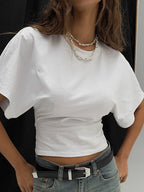 Casual Cropped T-shirt