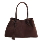 Margot Faux Suede Shoulder Bag
