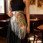 Liora Embroidered Waist Wrap