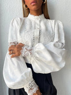Women’s White Lace Blouse