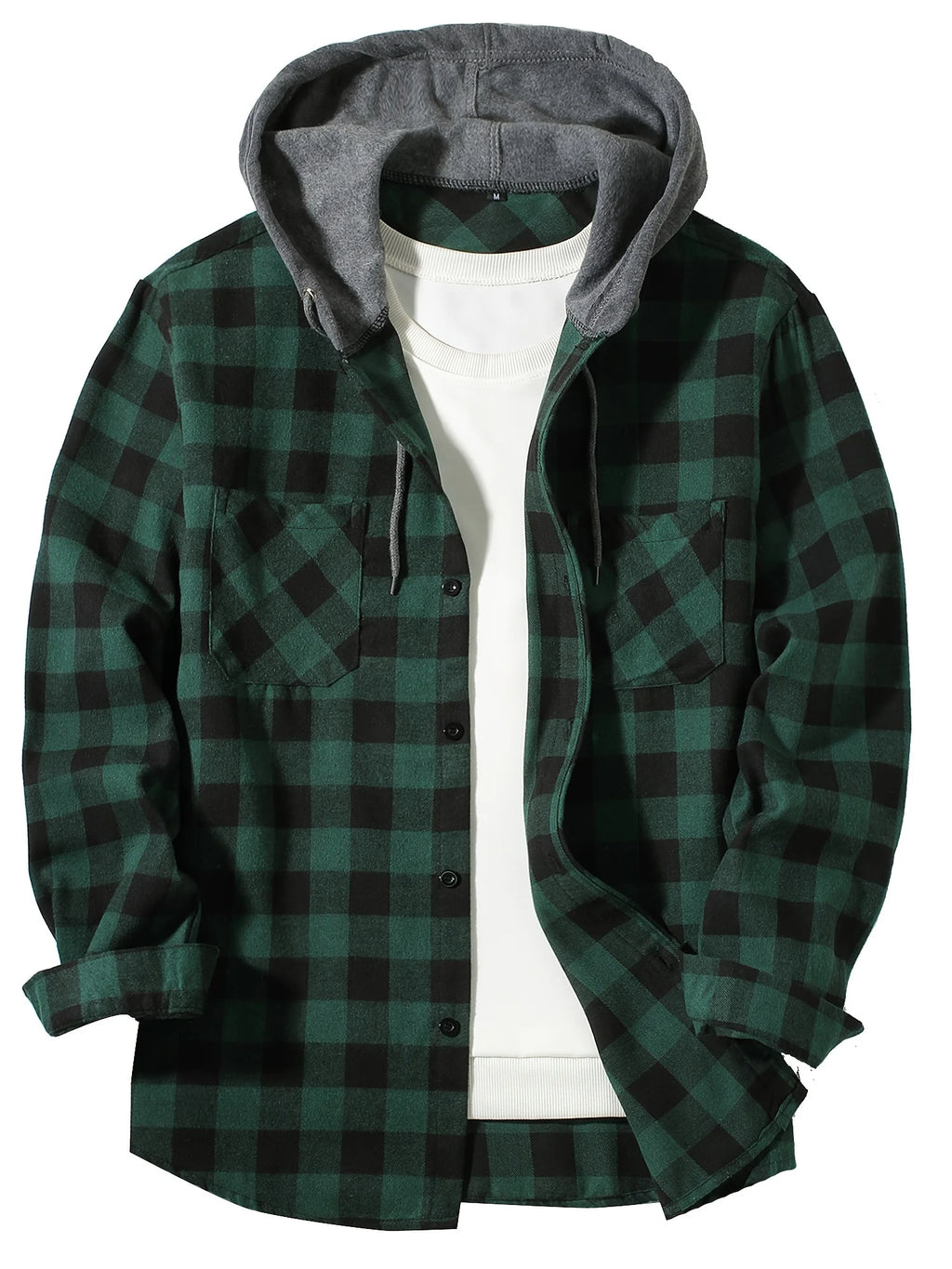 Cameron Plaid Hooded Shacket