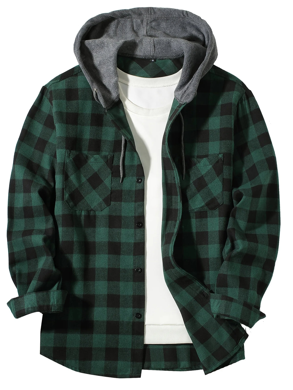 Cameron Plaid Hooded Shacket
