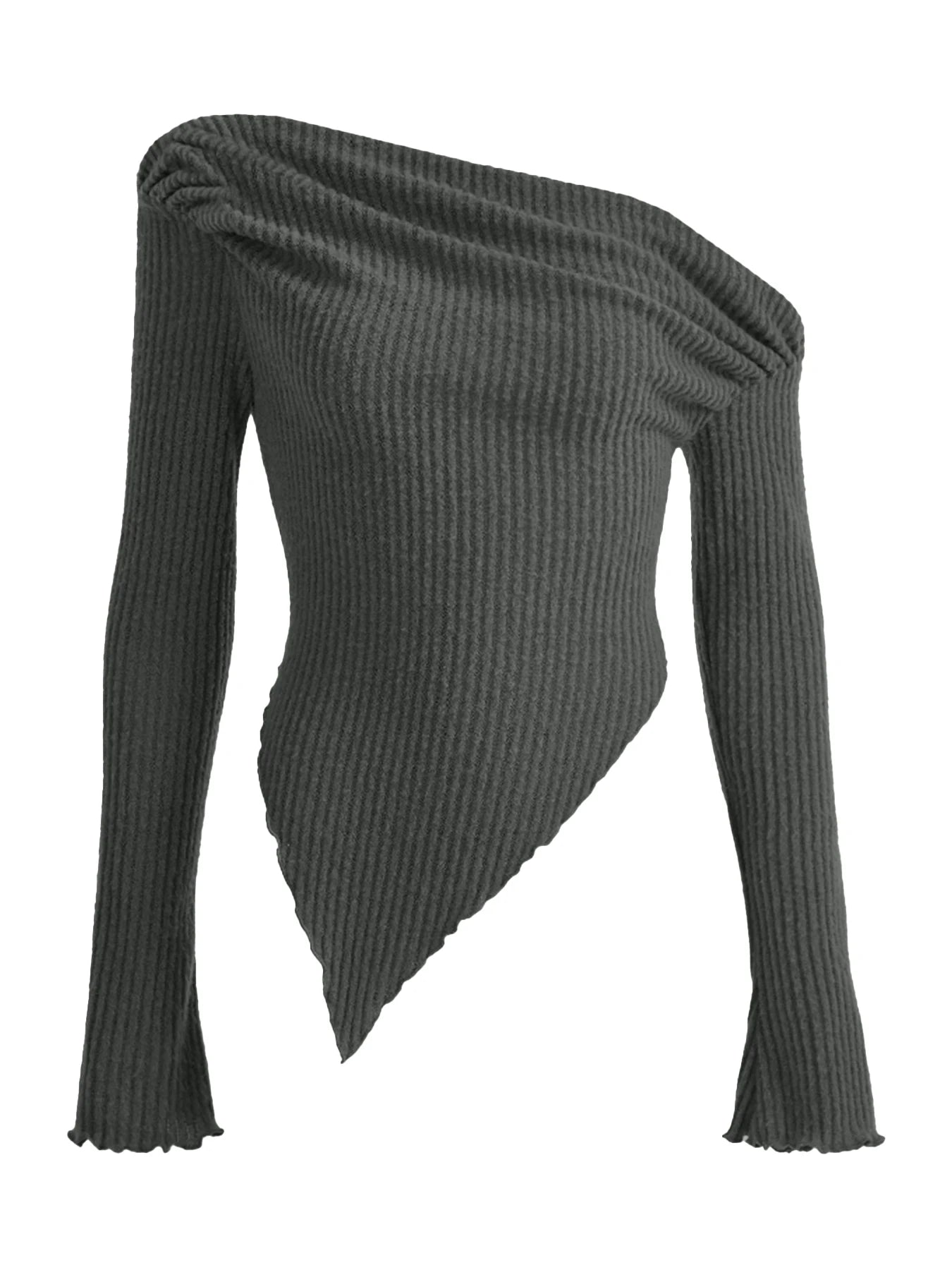 Asymmetrical Knit Top