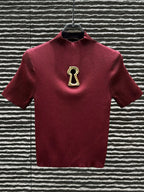 Women’s Turtleneck Buckle T-Shirt