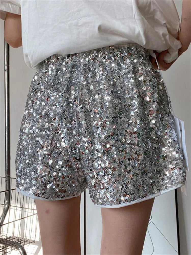 Estela Sequin Shorts