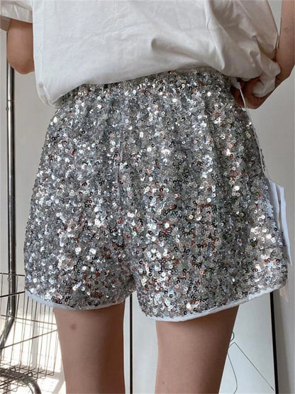 Estela Sequin Shorts