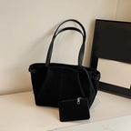Maribel Suede Bucket Tote