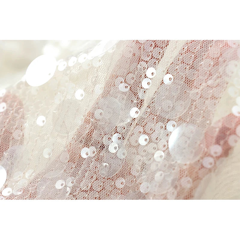 Sequin Kimono Wrap Jacket