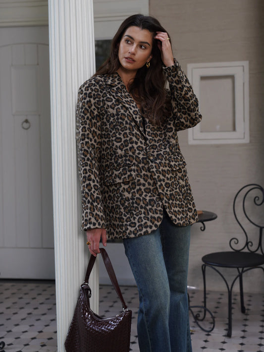 Women's Leopard Jacket