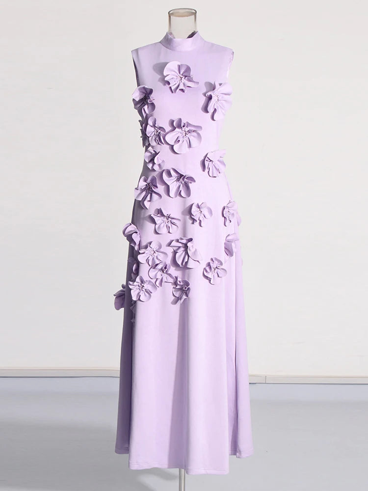 Spliced Elegant Dress