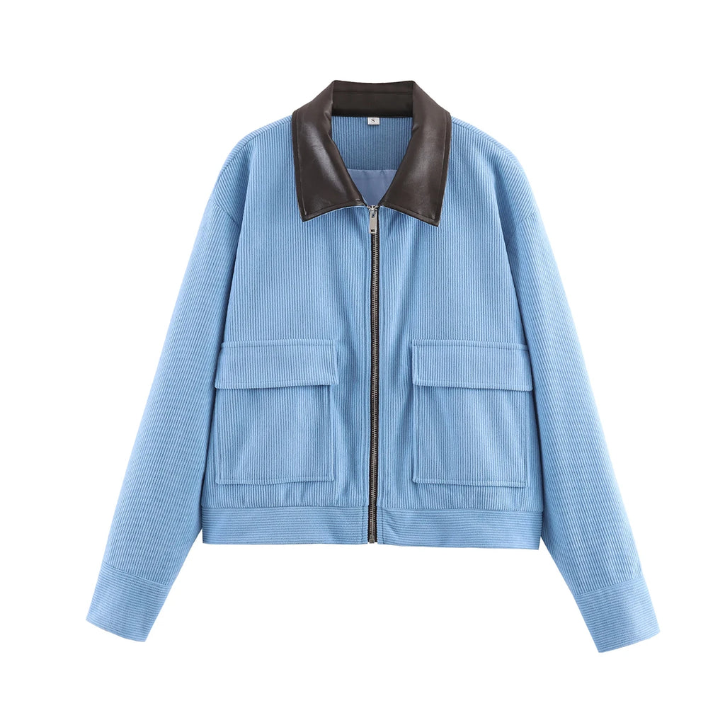 Soft Zip-Up Street Jacket