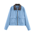 Soft Zip-Up Street Jacket