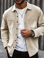 Logan Corduroy Button Shirt